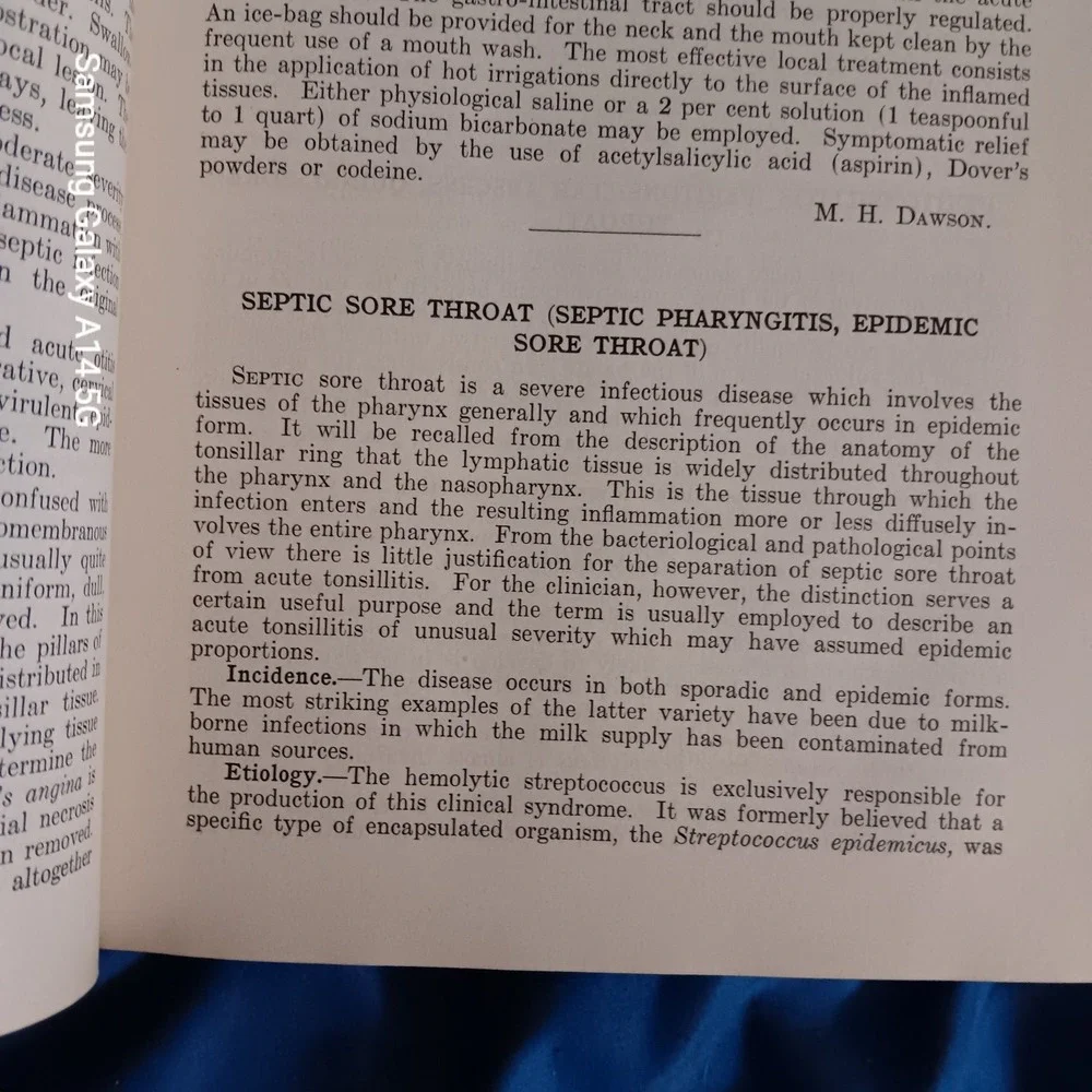 CECIL Text Book of Medicine Volume II Fourth Edition Medical Hardcover 1938